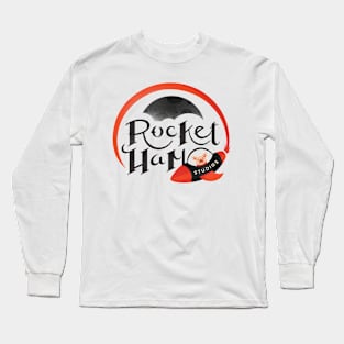 Rocket Ham Circle Logo (No Outline) Long Sleeve T-Shirt